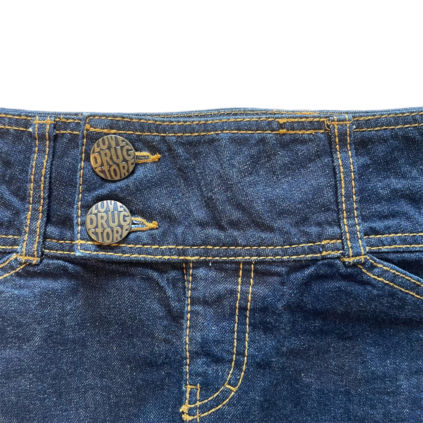 Love Drug Store Denim Mini Skirt