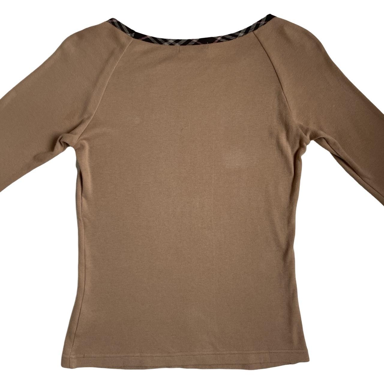 Burberry Blue Label Nova Trim Top