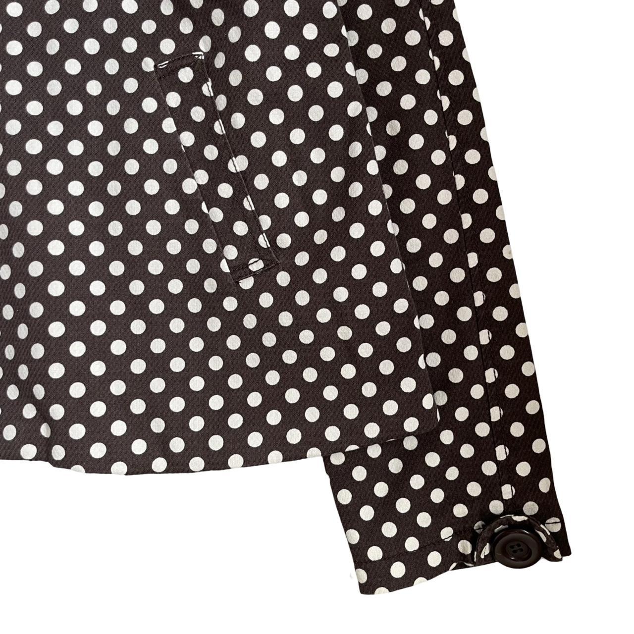 Polka Dot Pea Coat