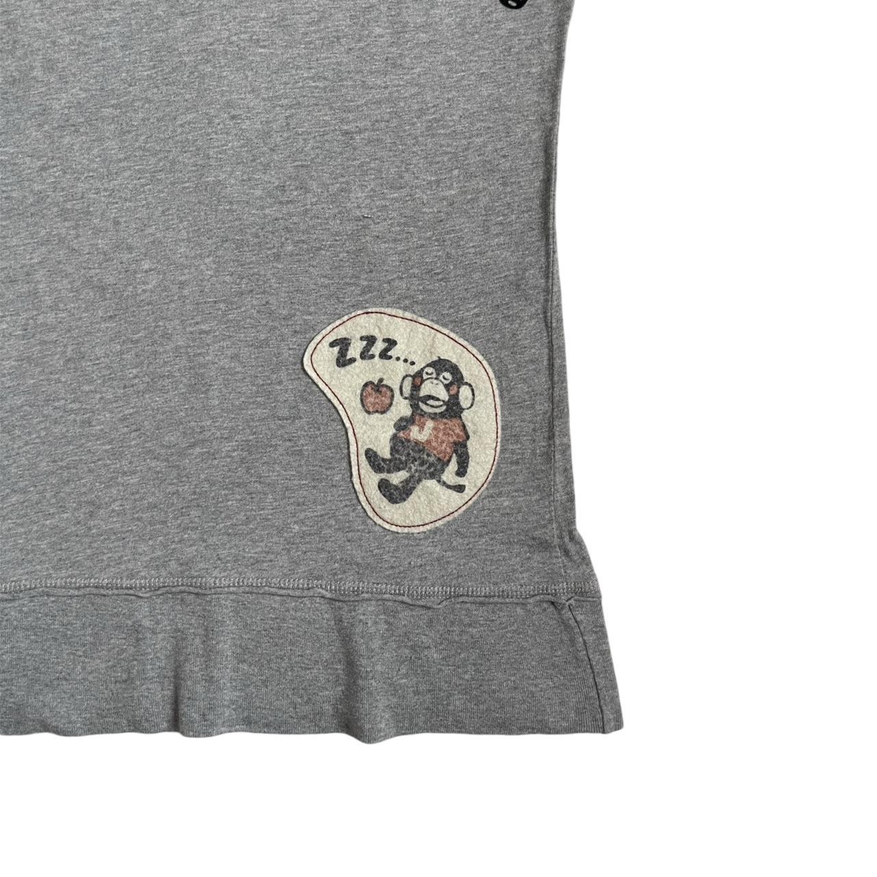 Graphic Embroidered Long Sleeve Top