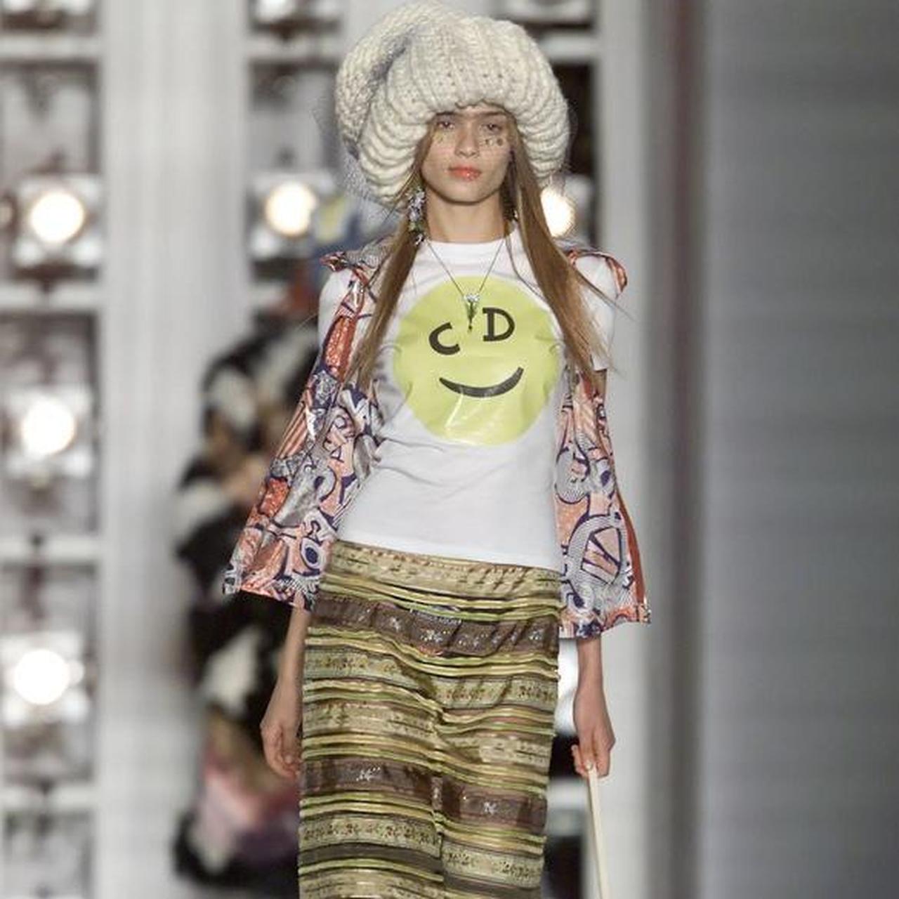 John Galliano for Dior 2001 Smiley T-Shirt