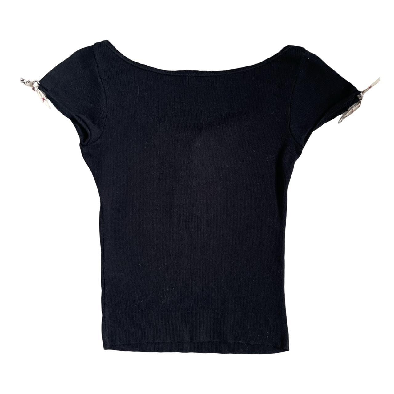 Burberry Cap Sleeve Knit Top