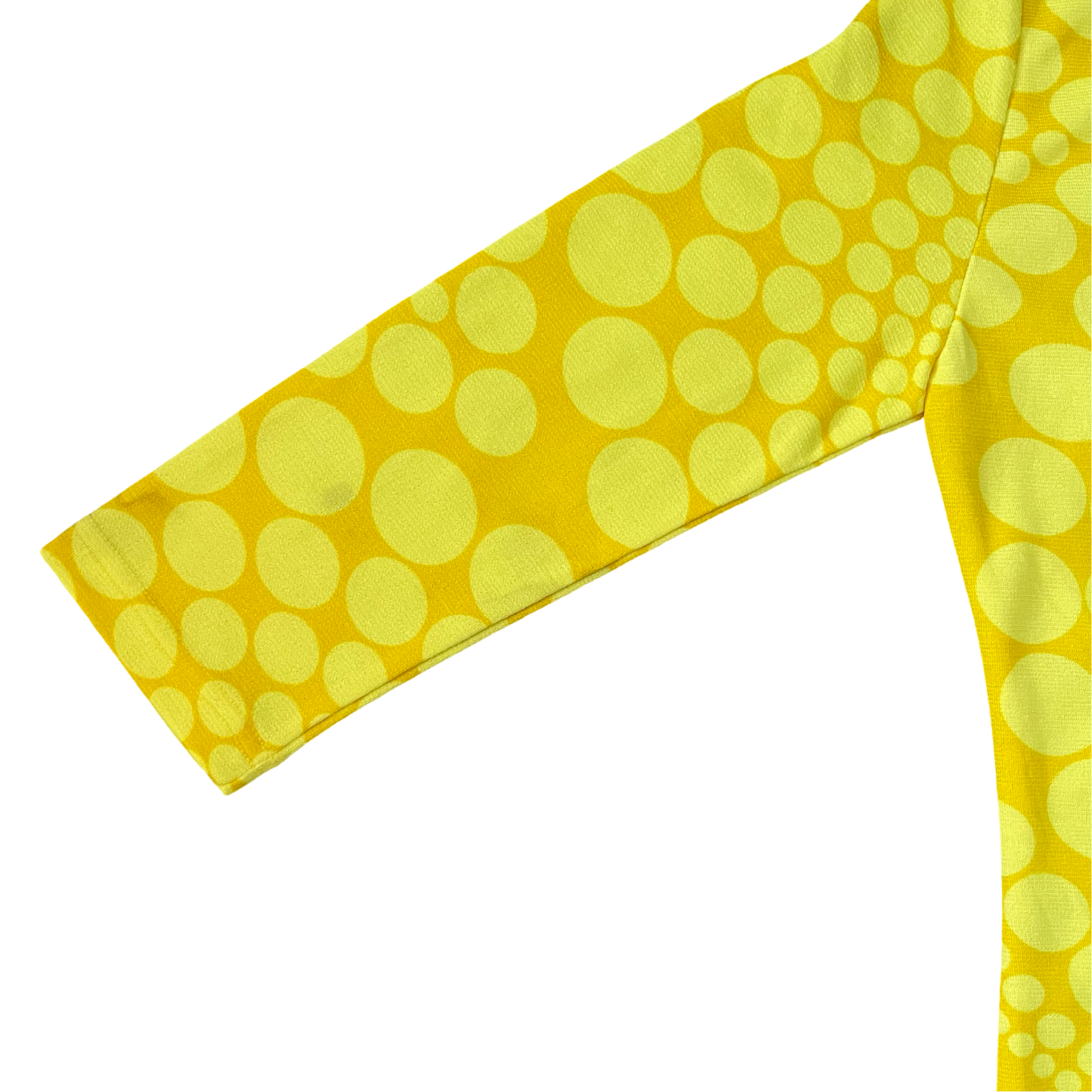 90s Graphic Polka Dot 3/4 Top