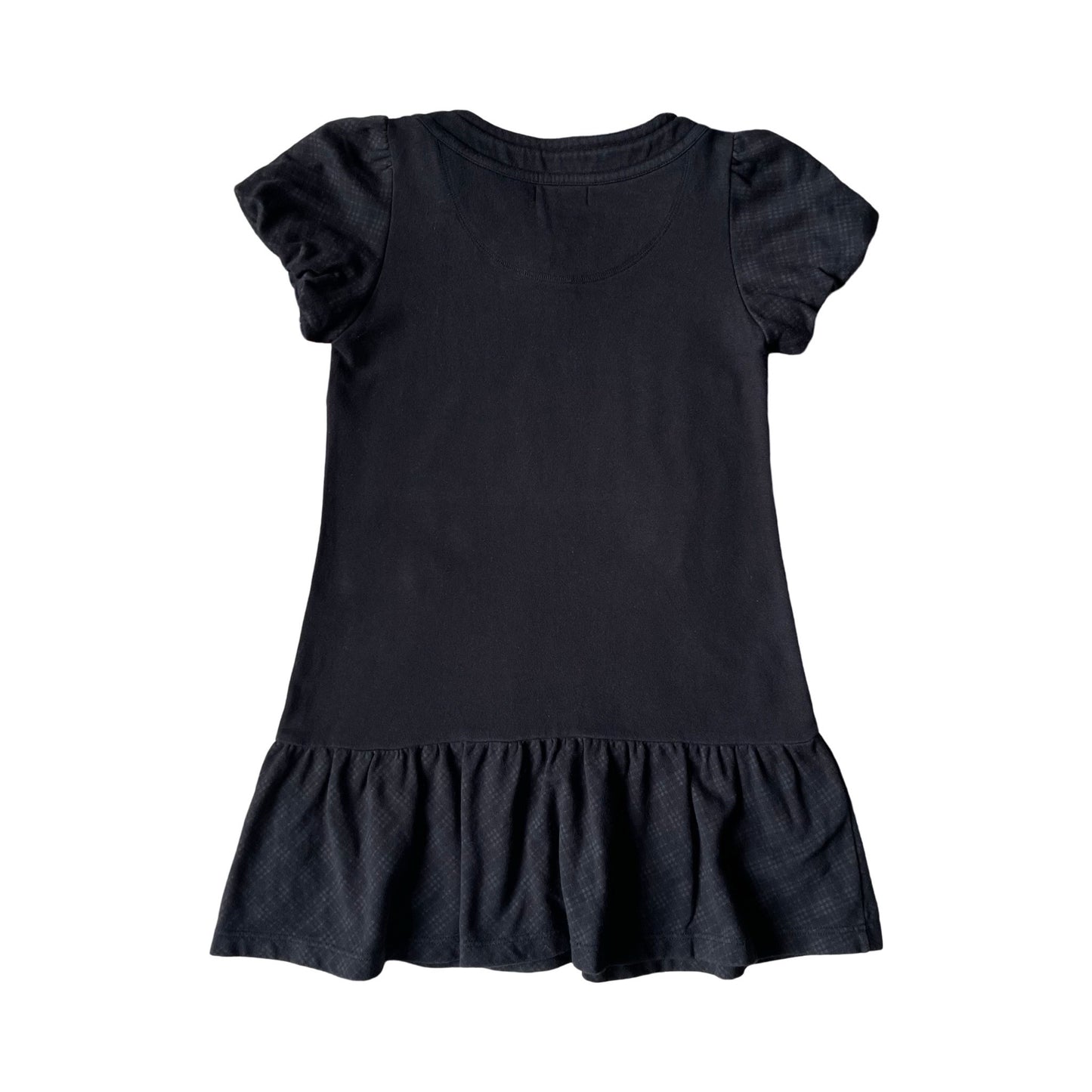 Burberry Drop Waist Puff Sleeve Dress