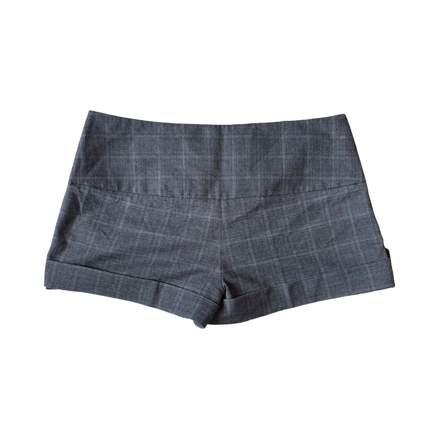 Plaid Mini Shorts