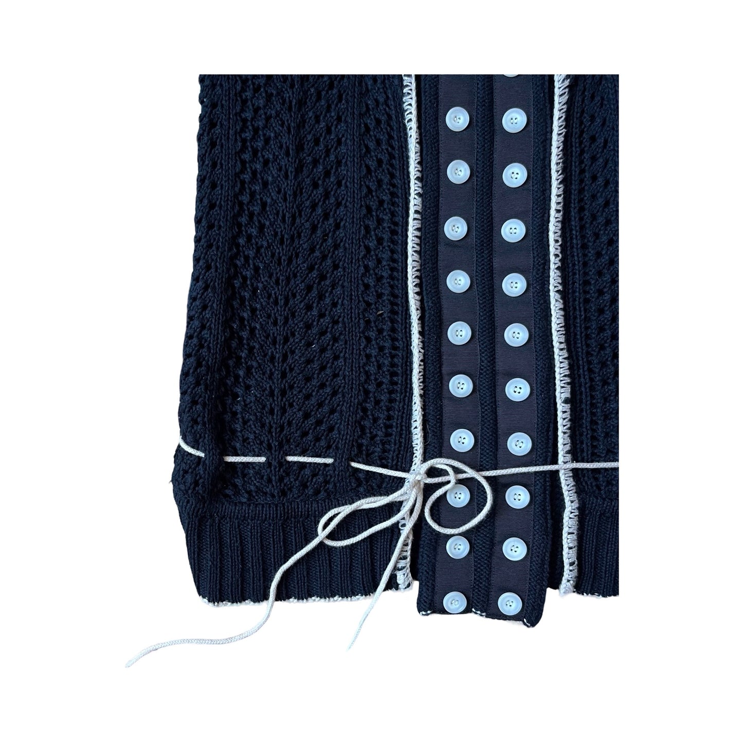 Crochet Button Up Top