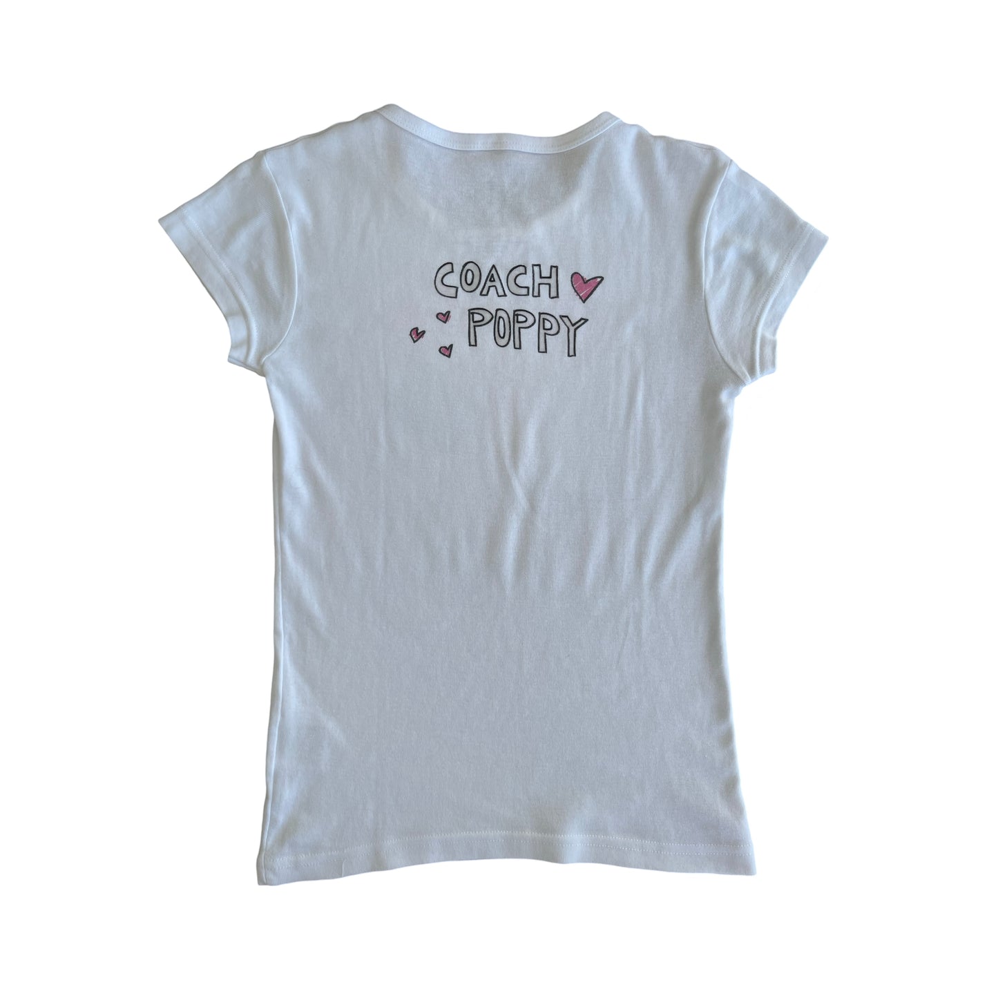 Coach Poppy Pinky Baby Tee