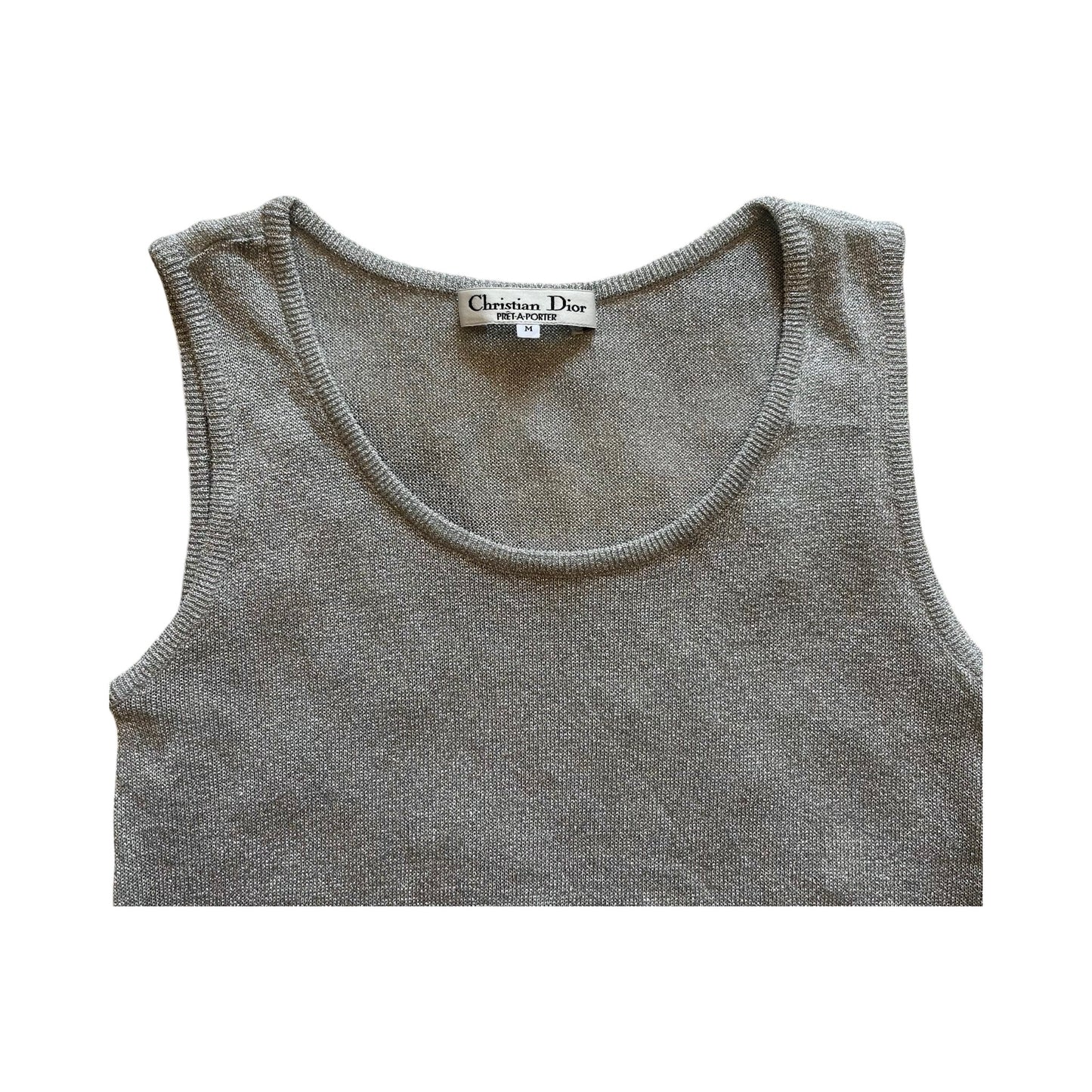 Dior Fine Knit Tank Top