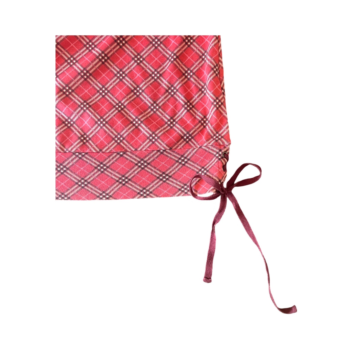 Burberry Wide Neck Tie Side Top