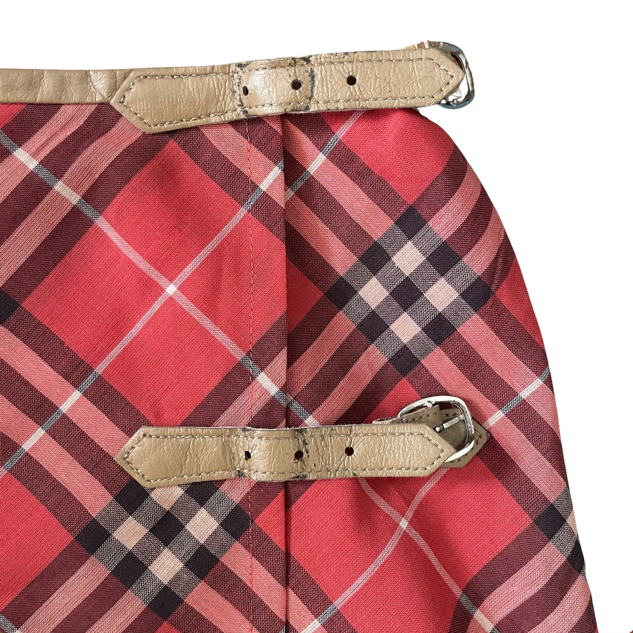 Burberry Blue Label Nova Check Wrap Midi