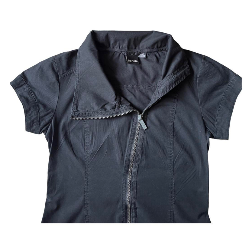 High Neck Zip Up Cargo Dress