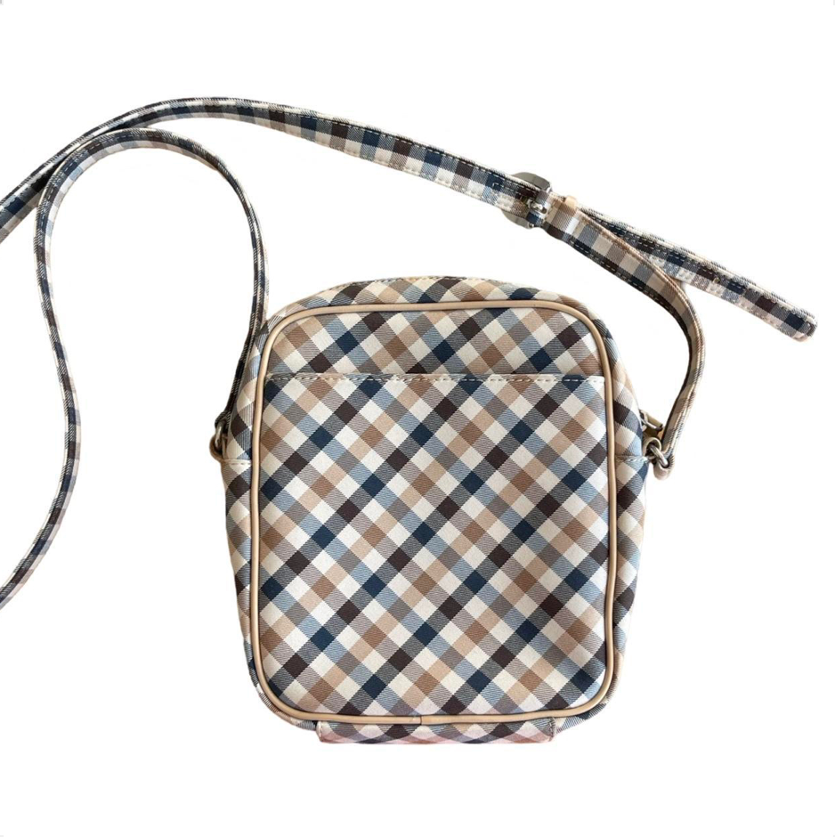 Aquascutum Checked Side Bag