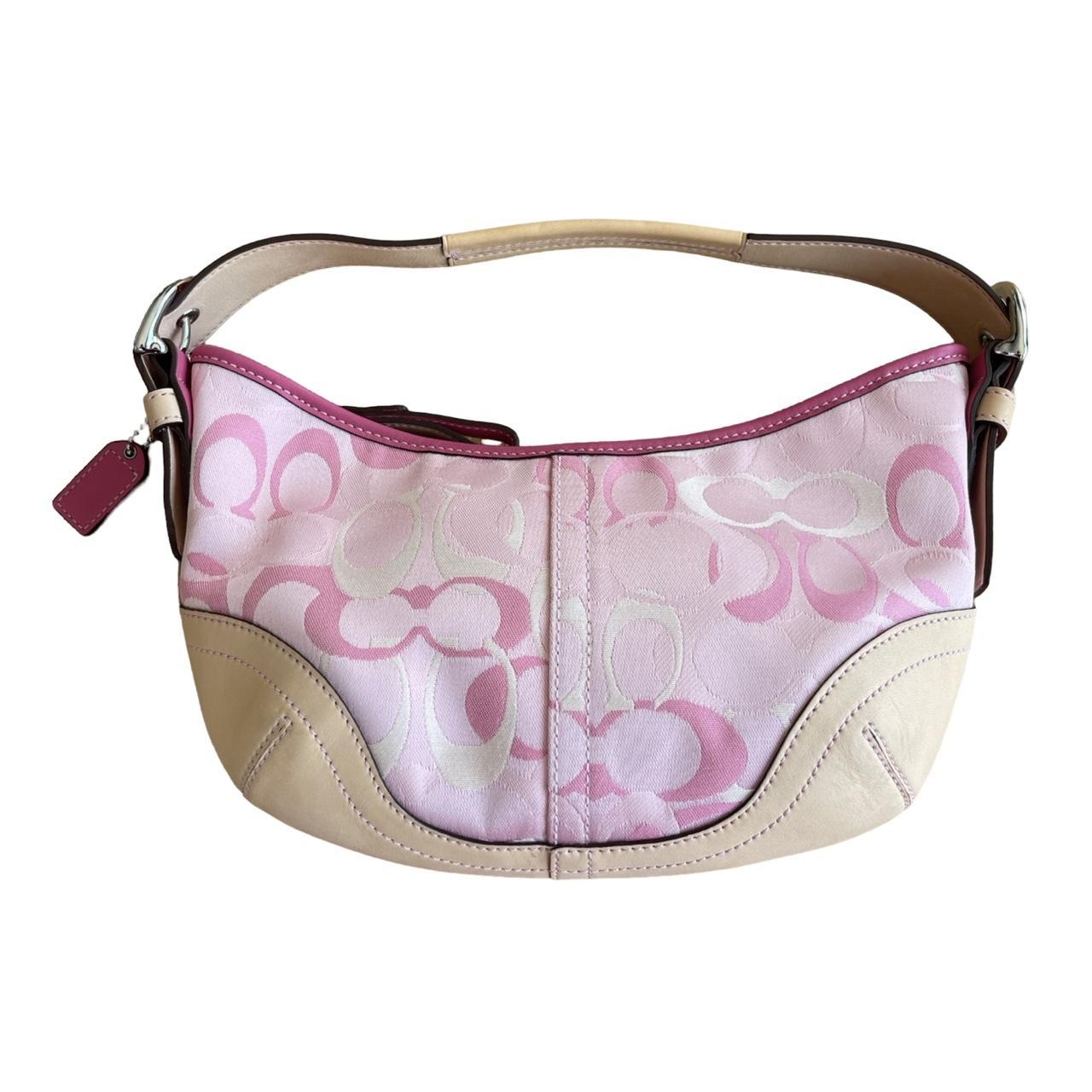 COACH ピンク レザー ミニバッグ coach pink mini shoulder bag – AQUA TWENTY SIX