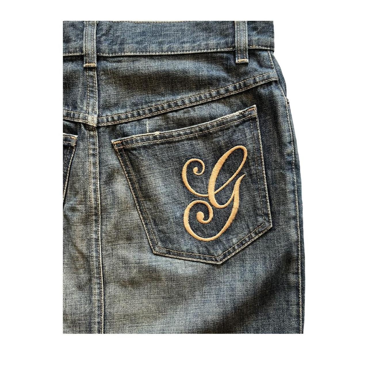 Gucci Denim Mini Skirt