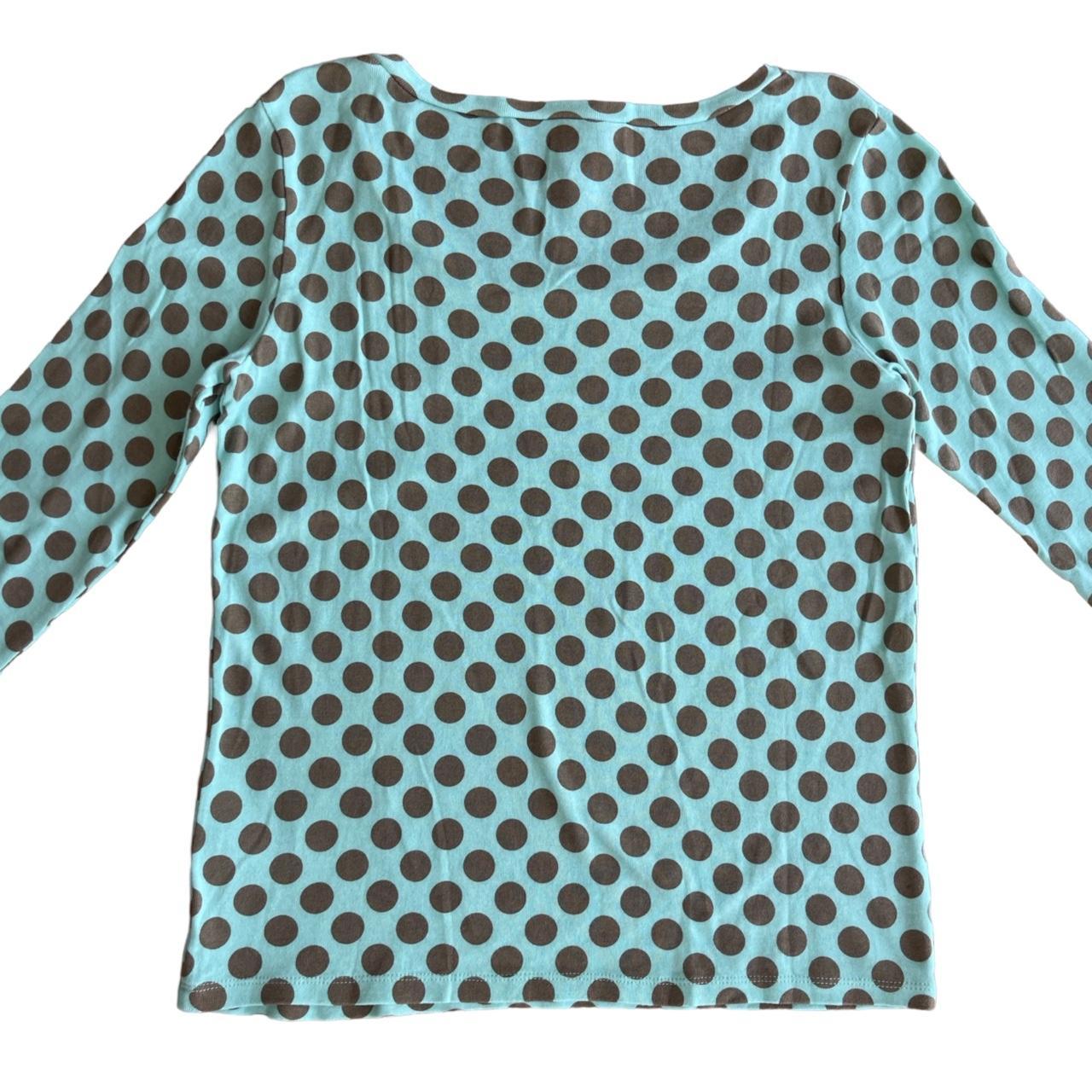 Polka Dot Long Sleeve Top