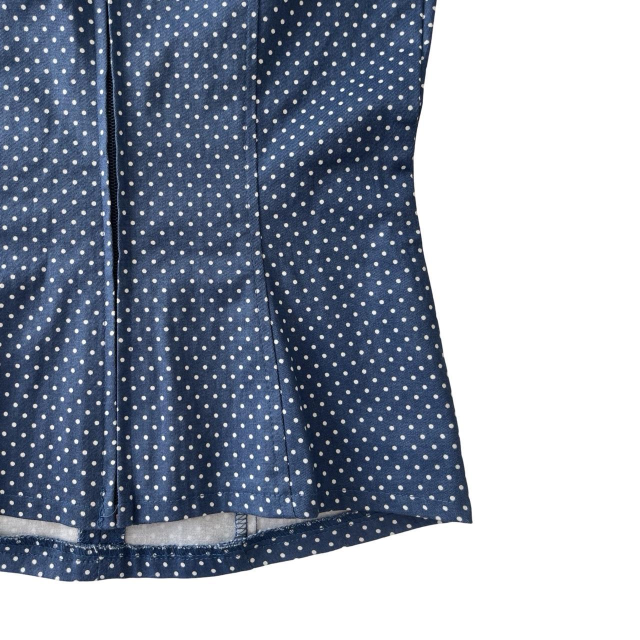 Polka Dot Button Bandeau