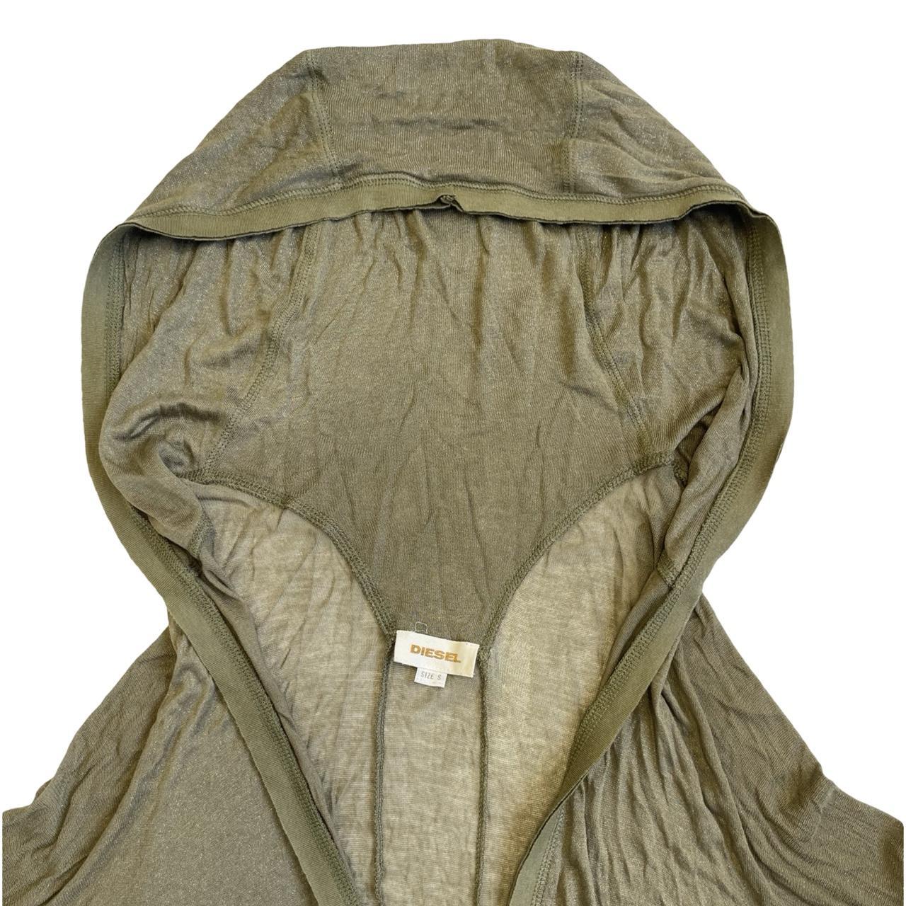 Diesel Oversized Cropped Hoodie