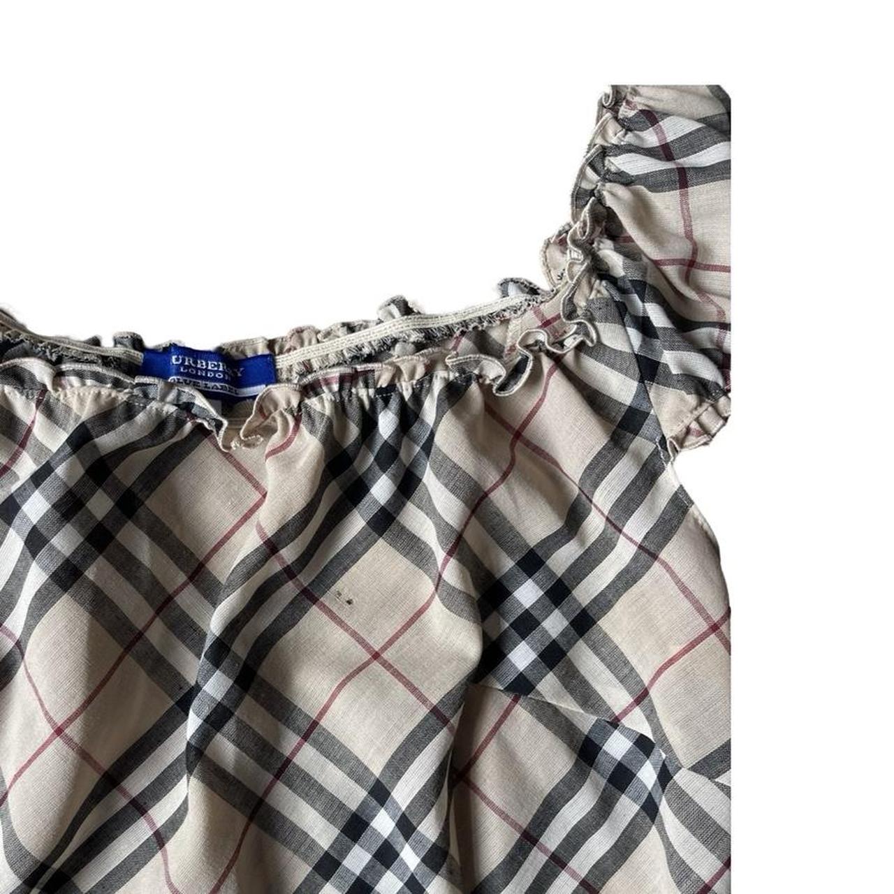 Nova Check Milkmaid Dress