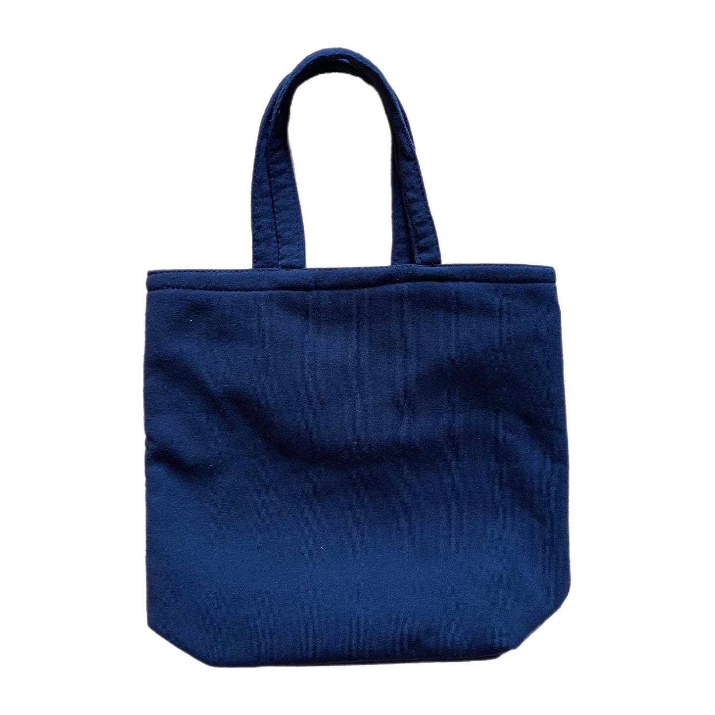 monchichi navy tote bag