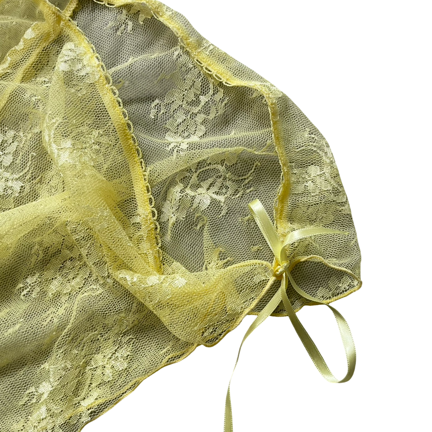 Sheer Lace Cold Shoulder Blouse