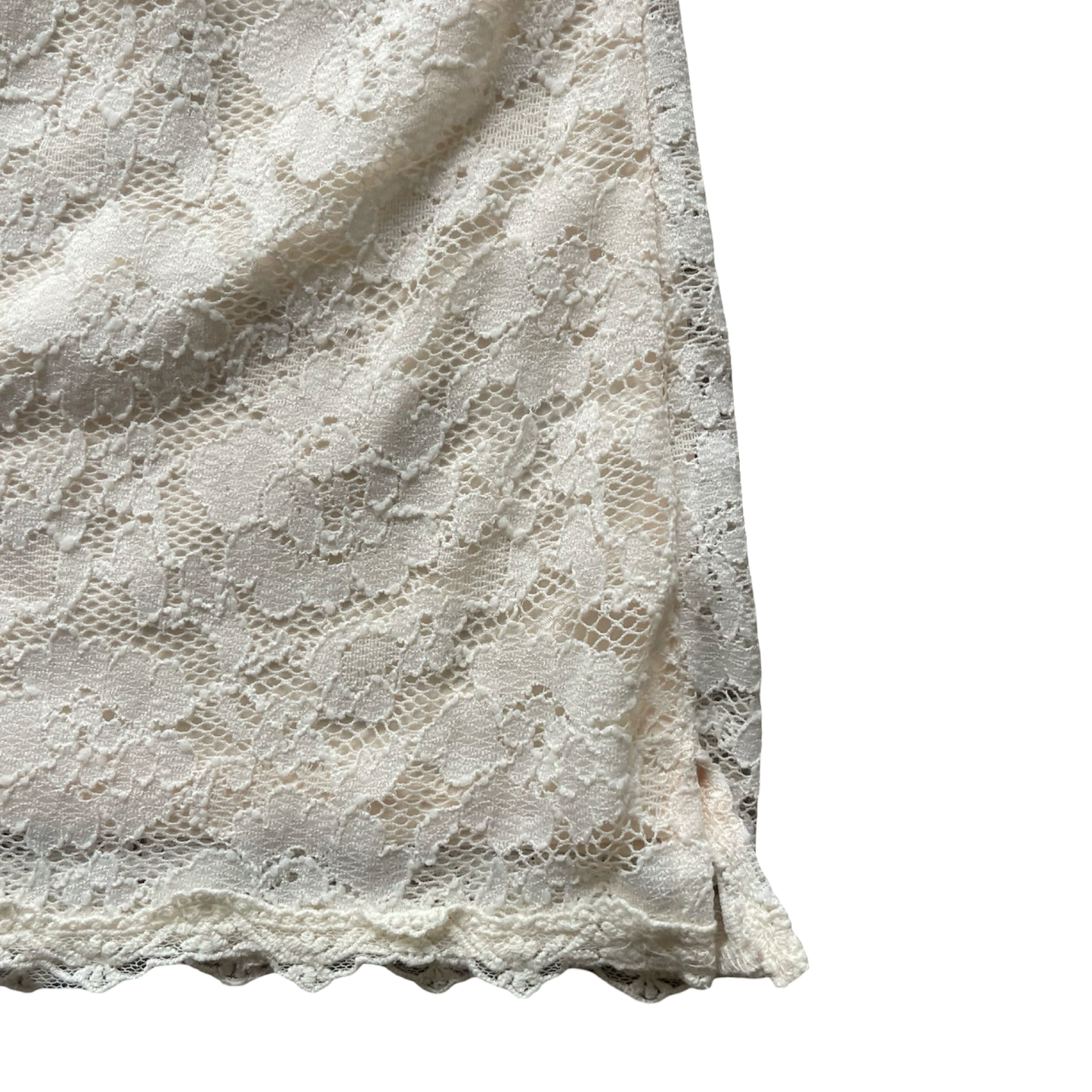 Lace Broderie Vest Top