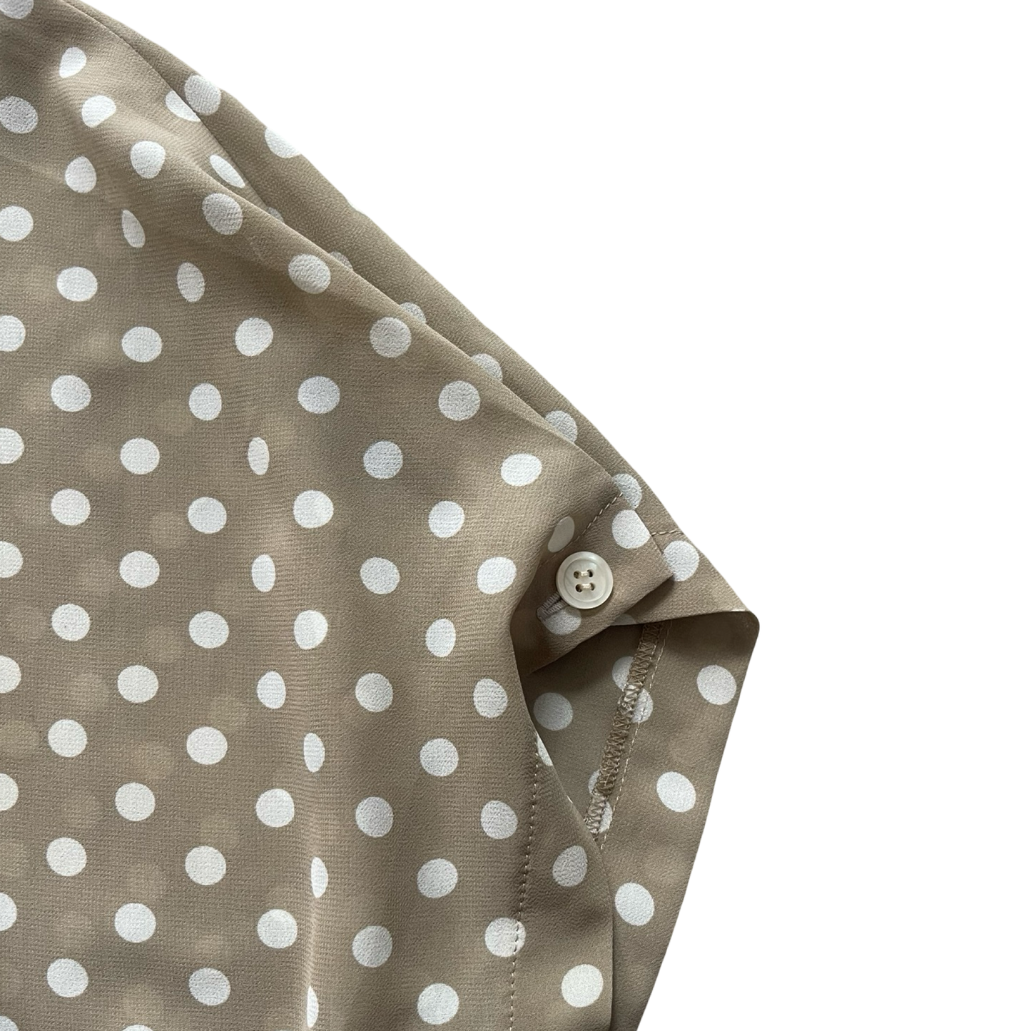 Sheer Polka Dot Hooded Top