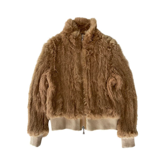 fur bomber jacket