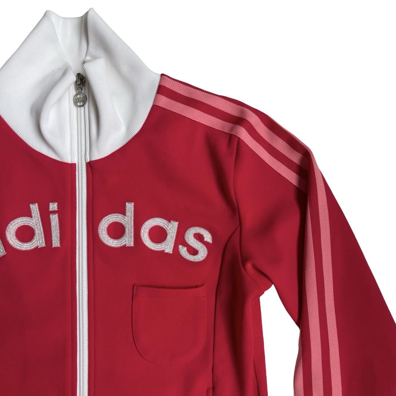 adidas high neck track top