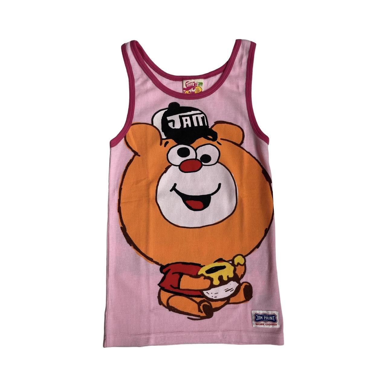 joyful & monster graphic bear tank