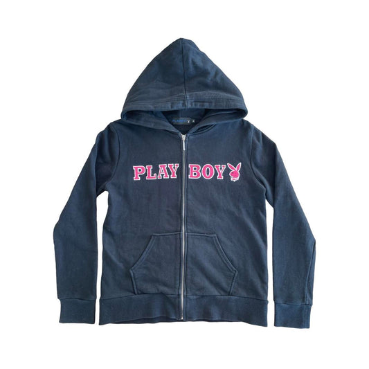 vintage playboy zip up hoodie