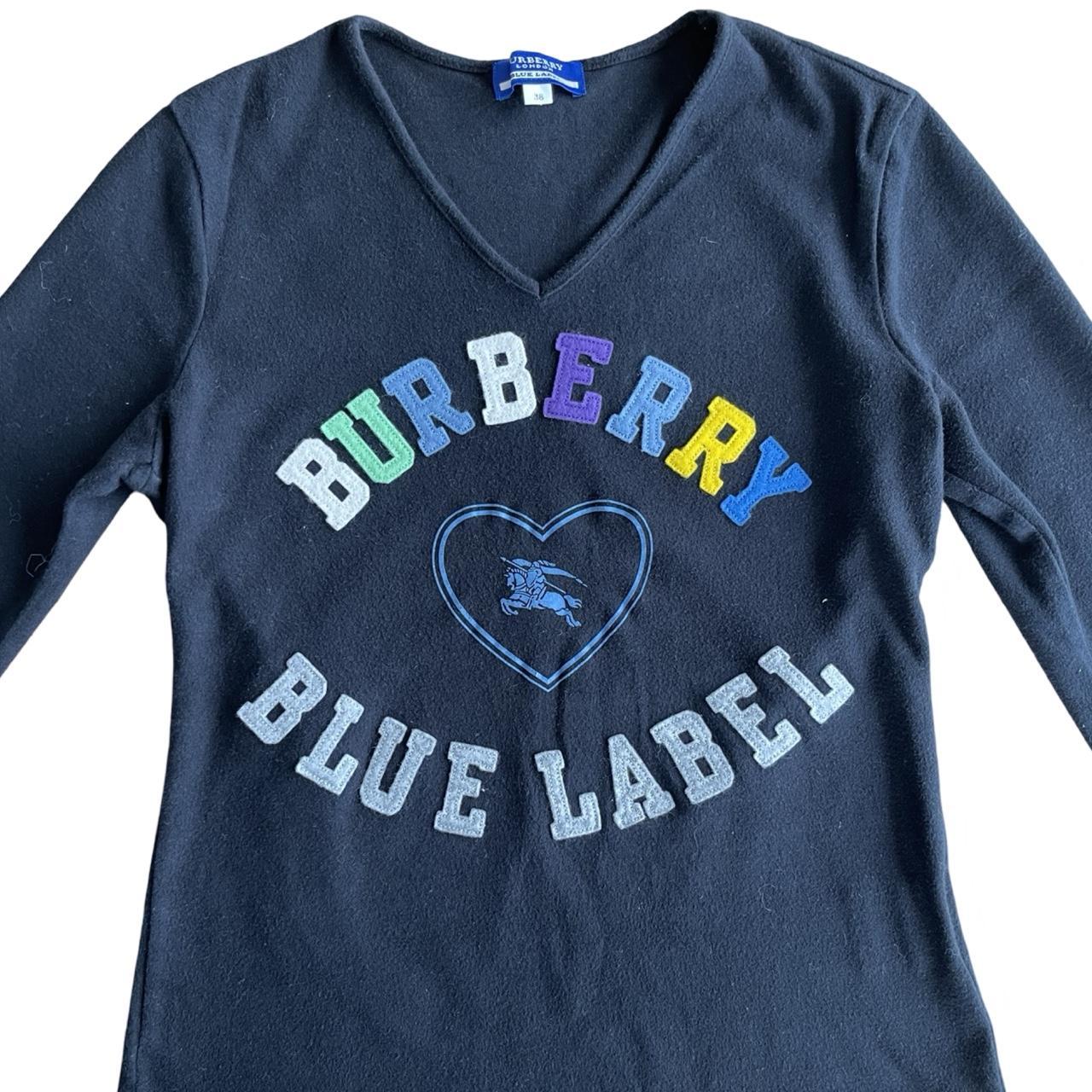 burberry blue label top