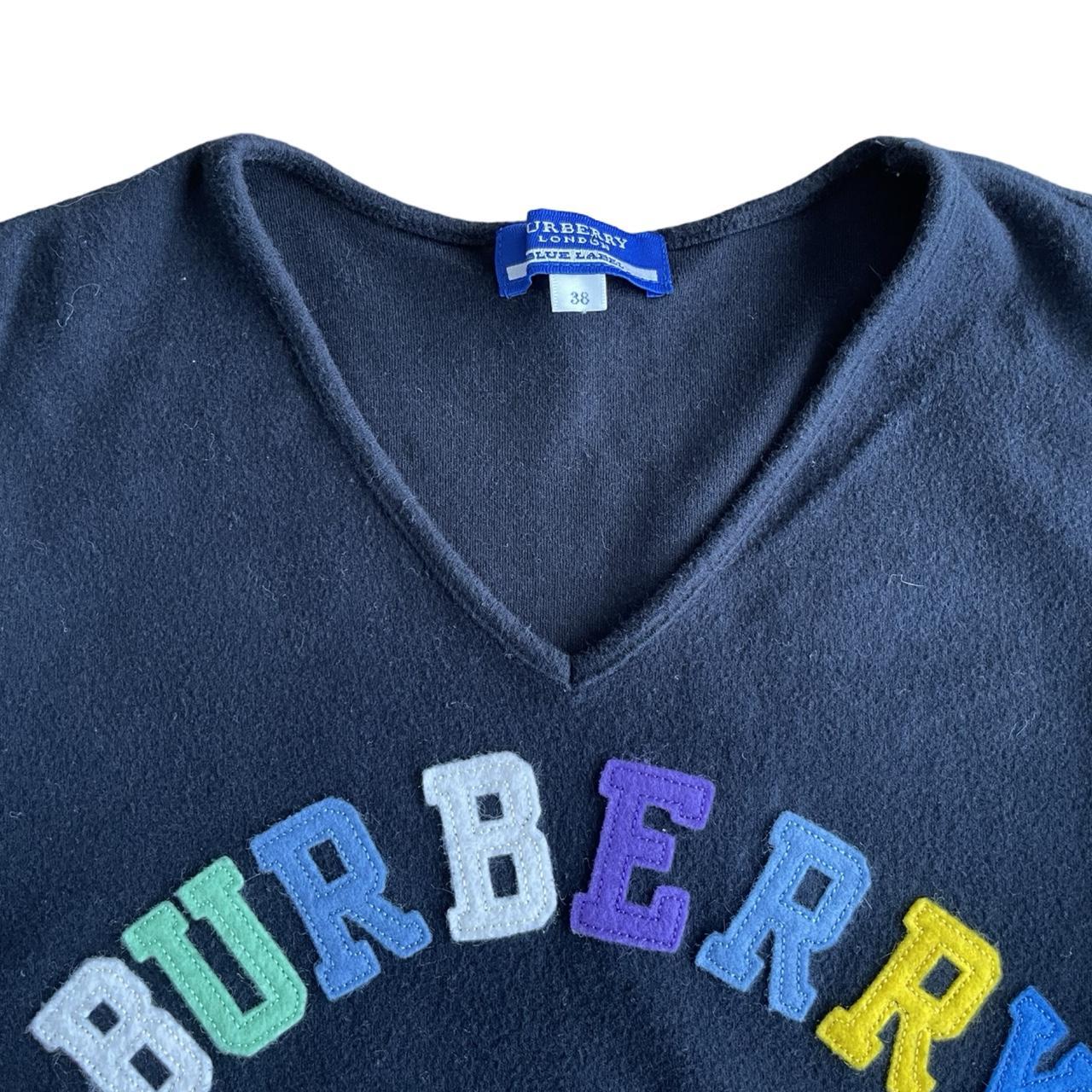 burberry blue label top