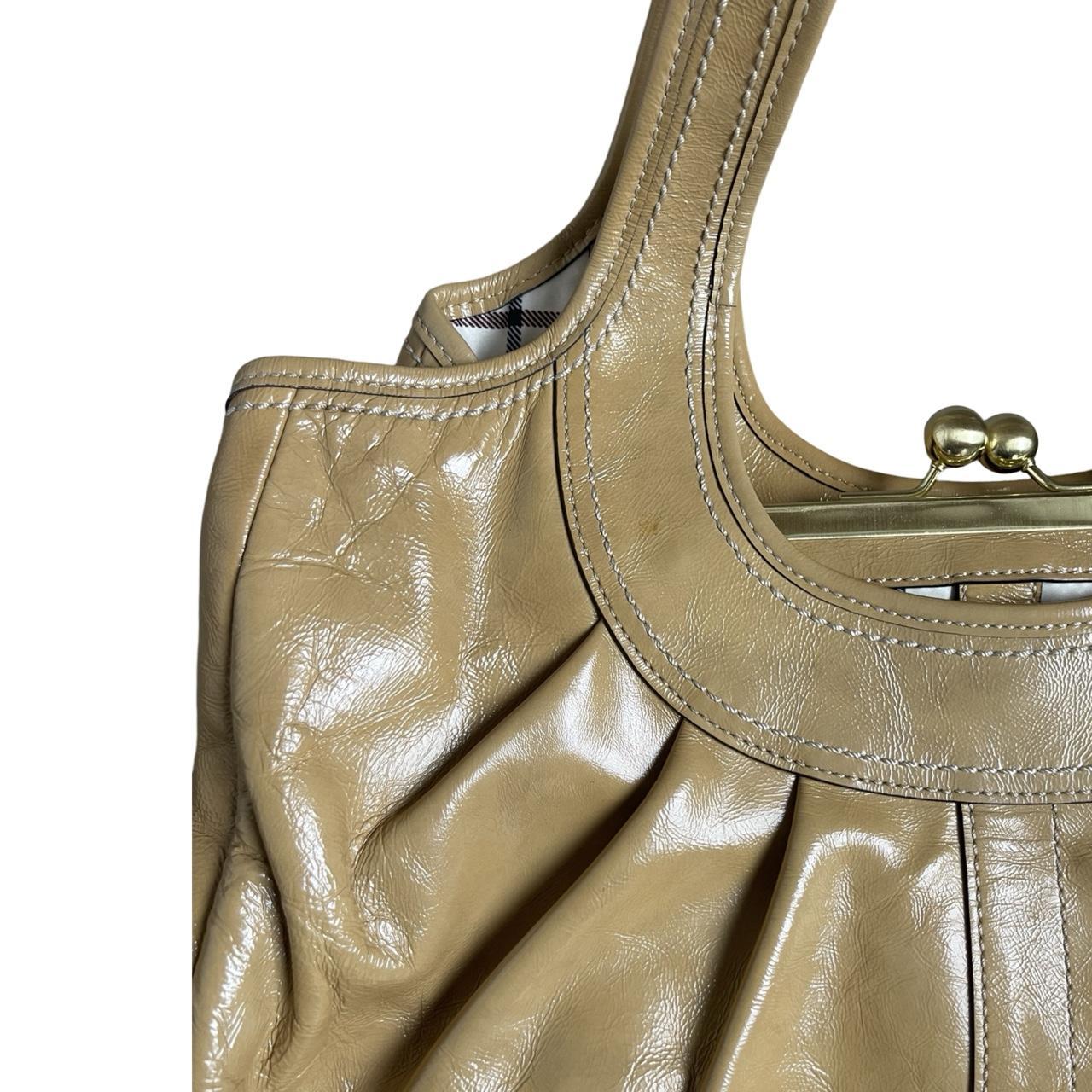 patent leather coach bag