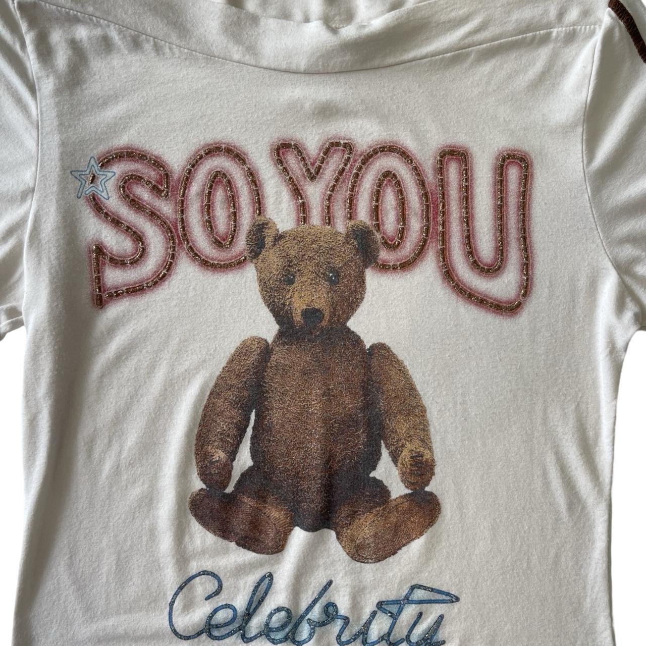 teddy bear long sleeve top