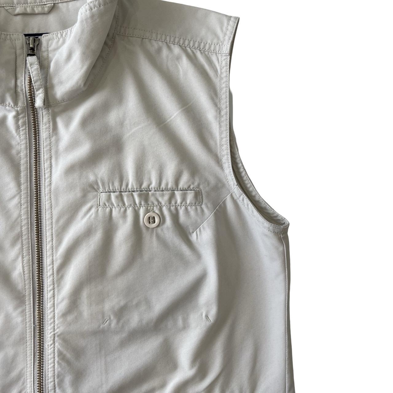 high neck zip utility vest