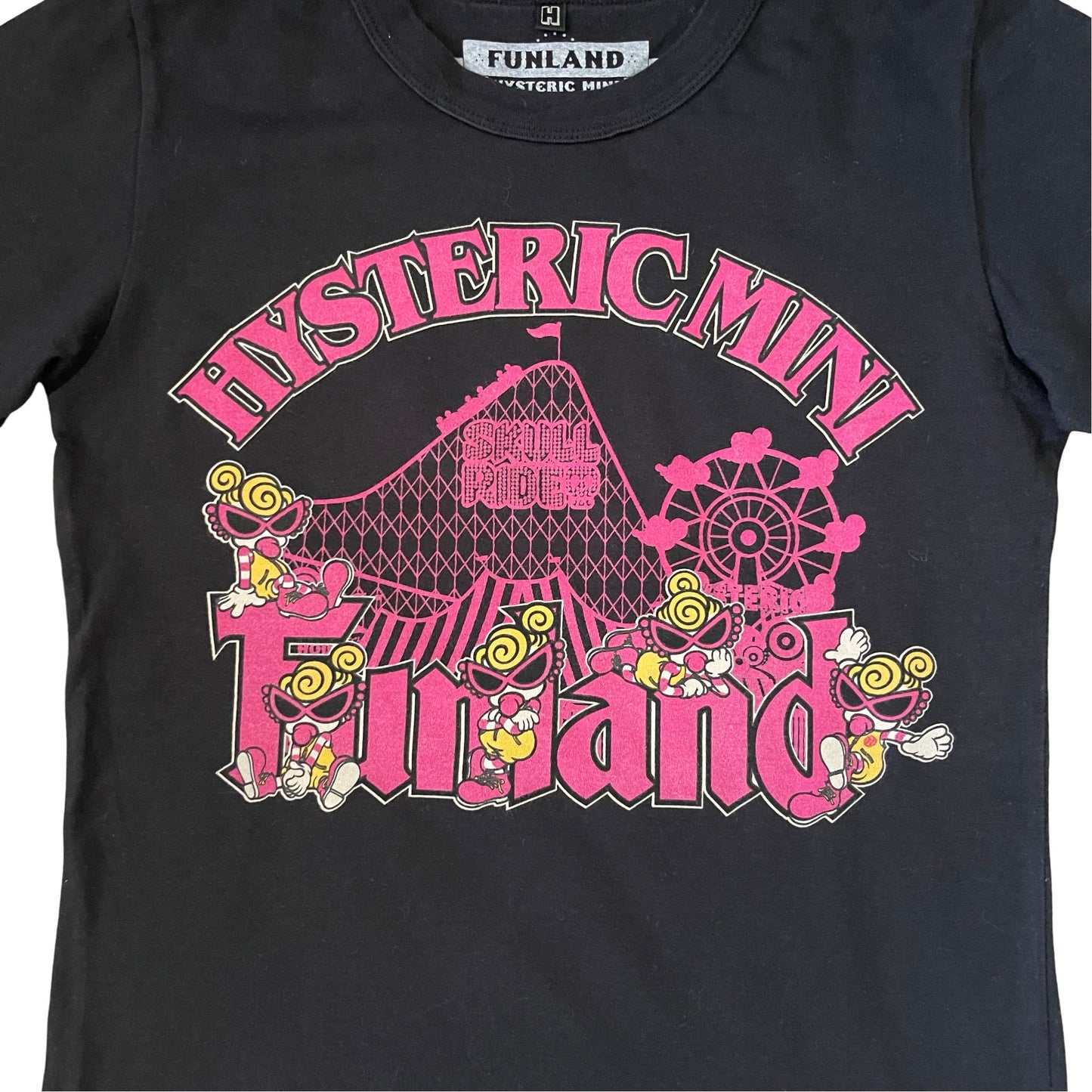 hysteric glamour funland baby tee