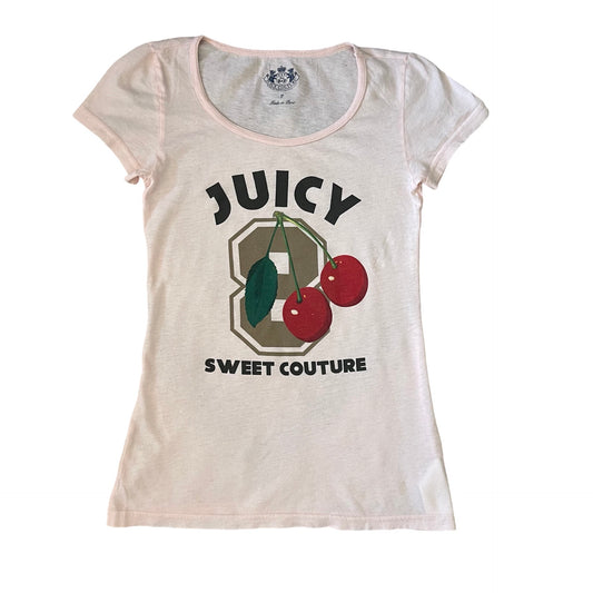 00s juicy couture cherry graphic tshirt