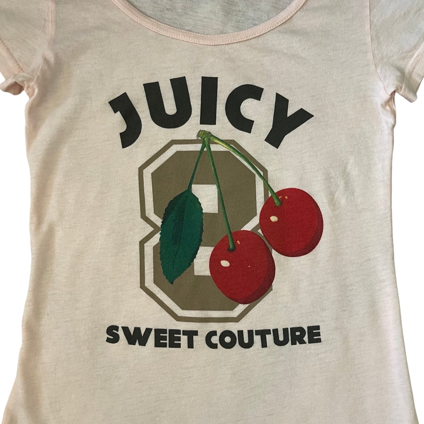 00s juicy couture cherry graphic tshirt