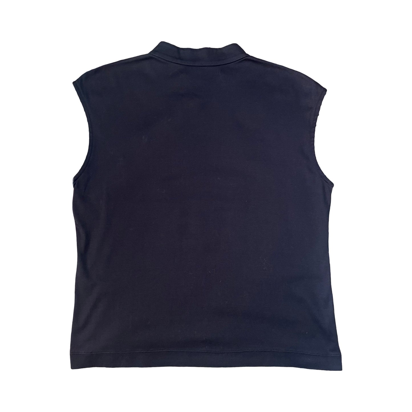 aquascutum high neck sleeveless top