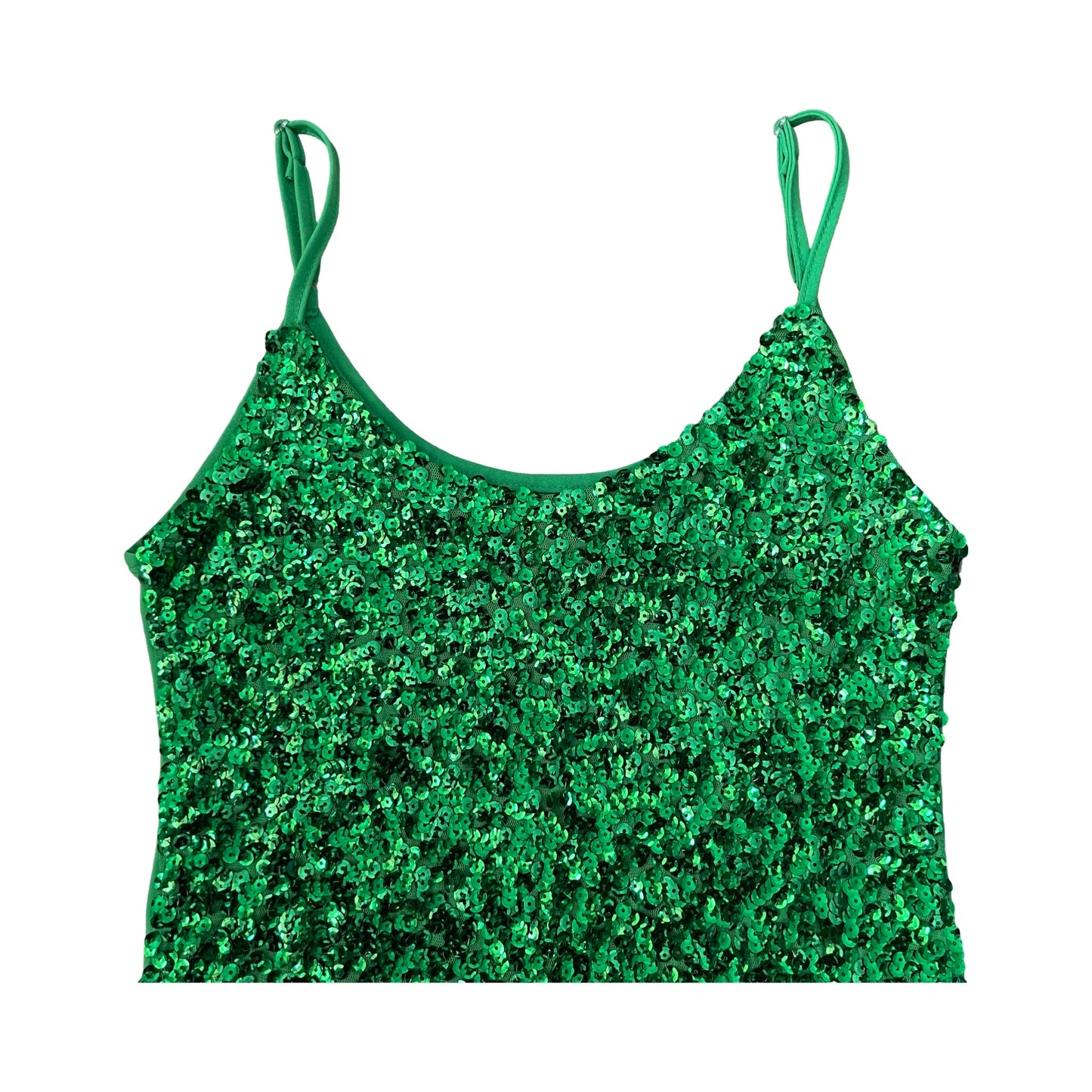 y2k sequin cami vest