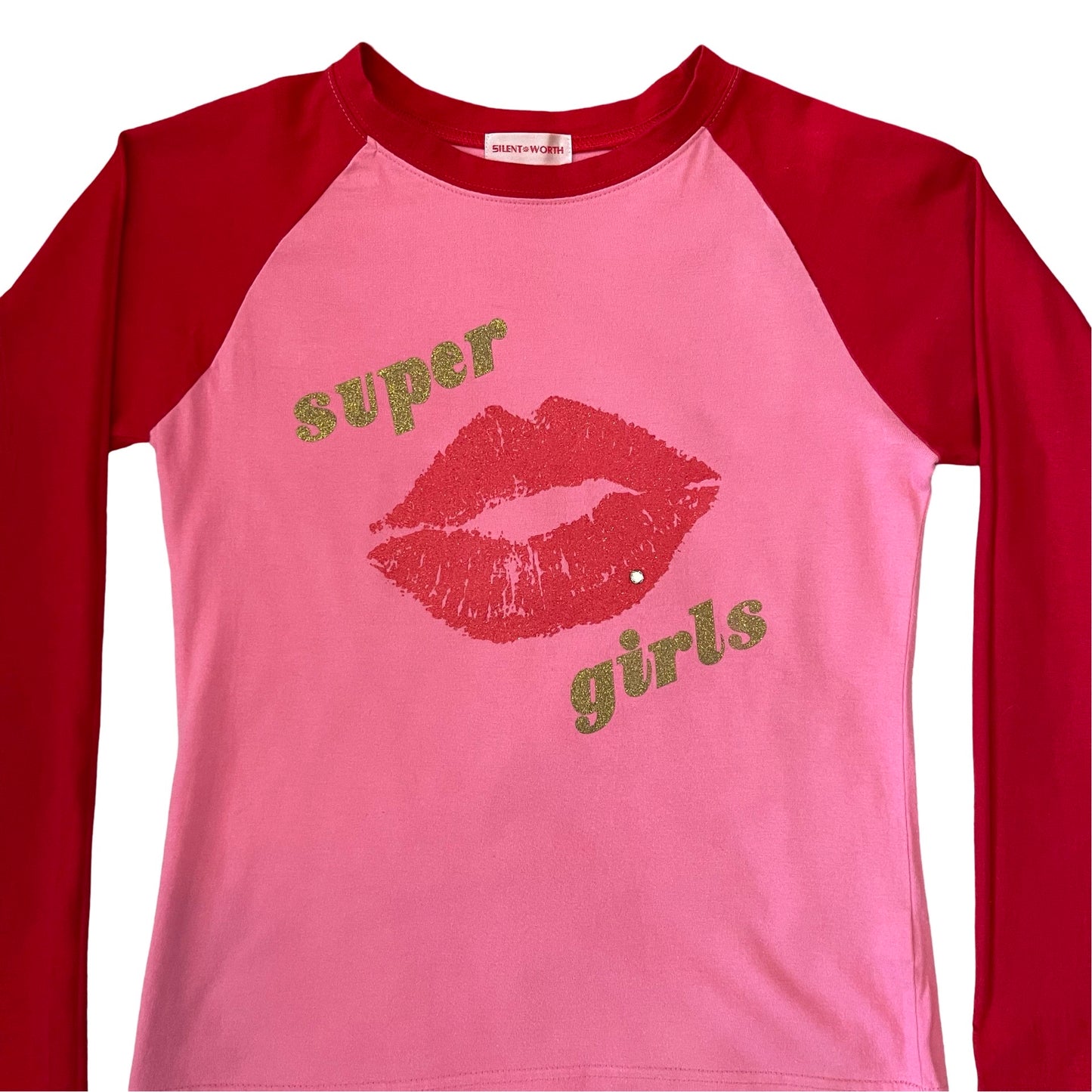 super girls long sleeve graphic tshirt