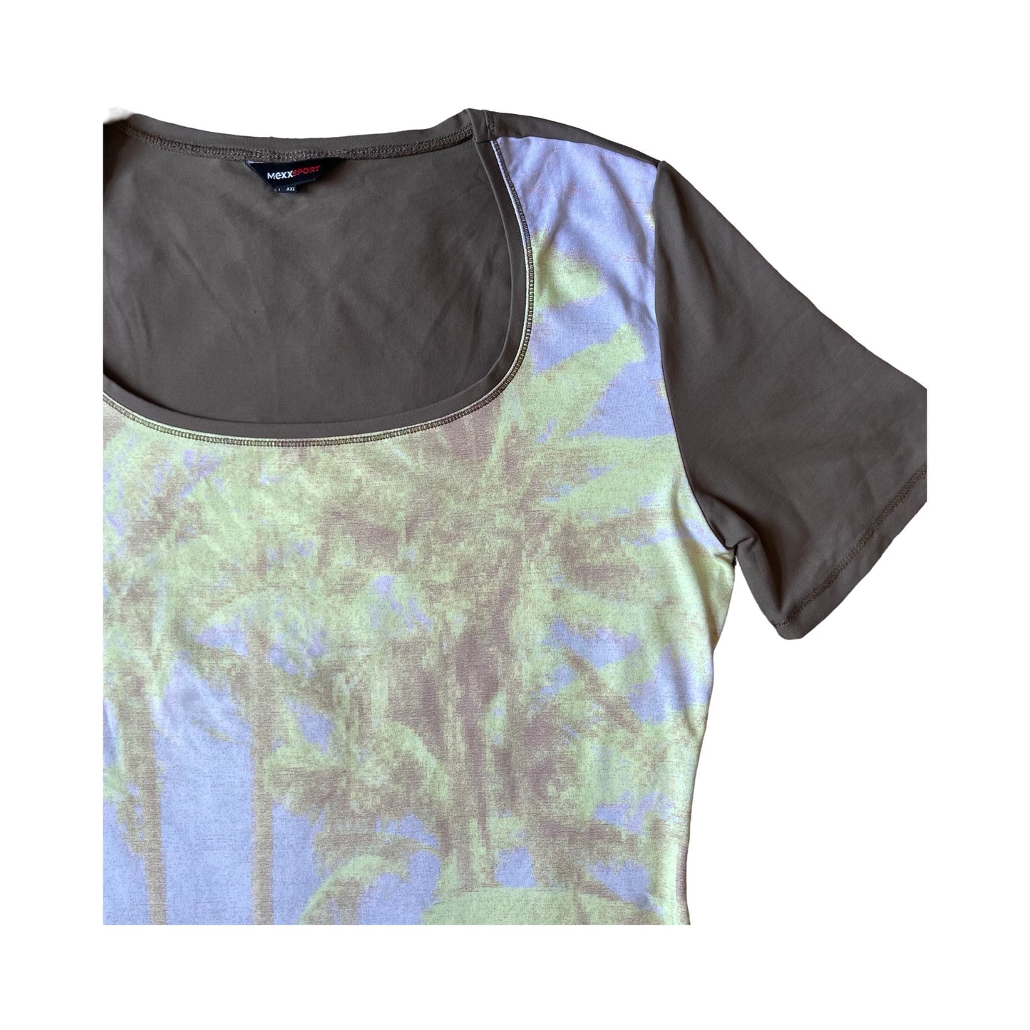 palm tree graphic t shirt