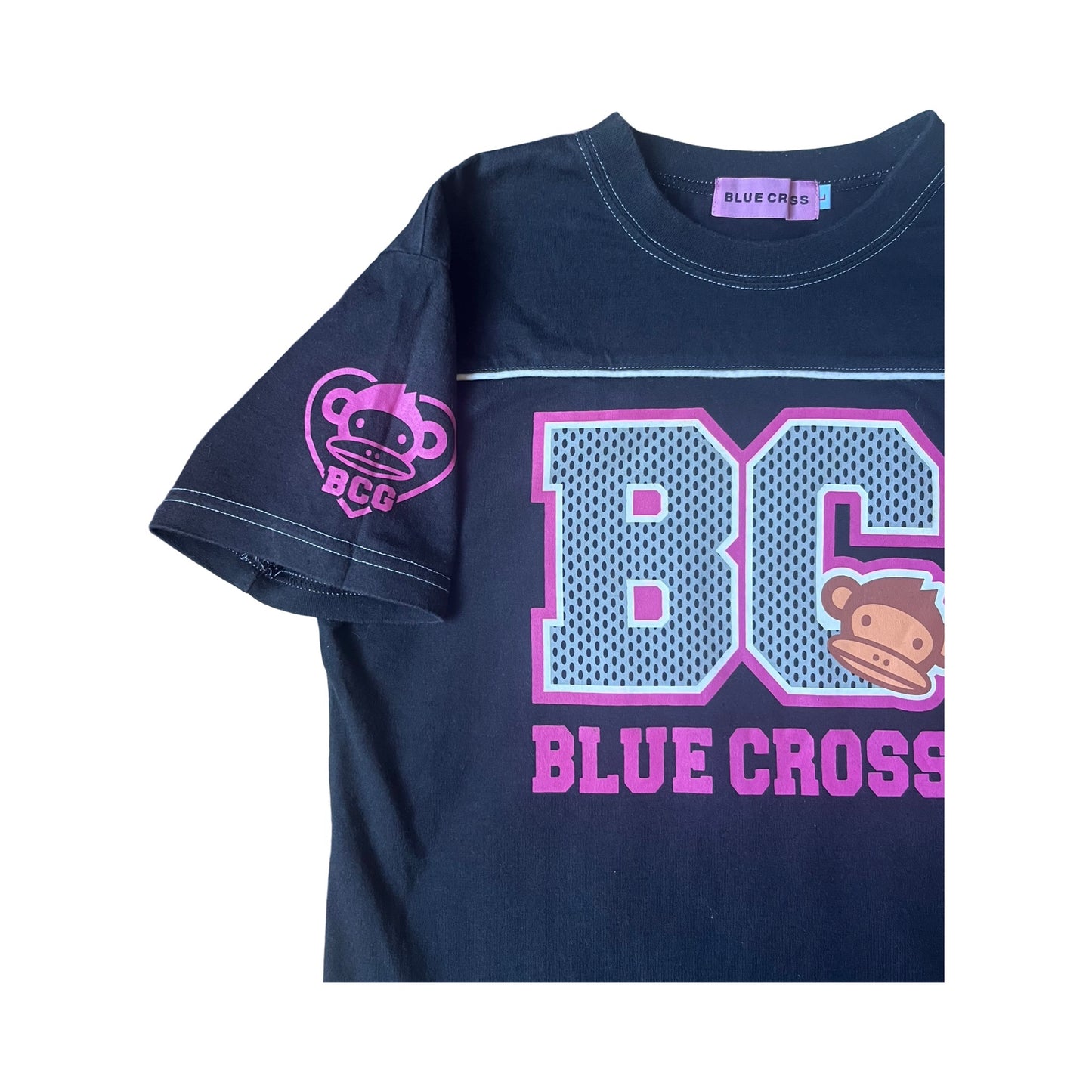 blue cross varsity tshirt