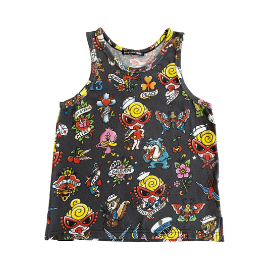 hysteric tattoo tank top