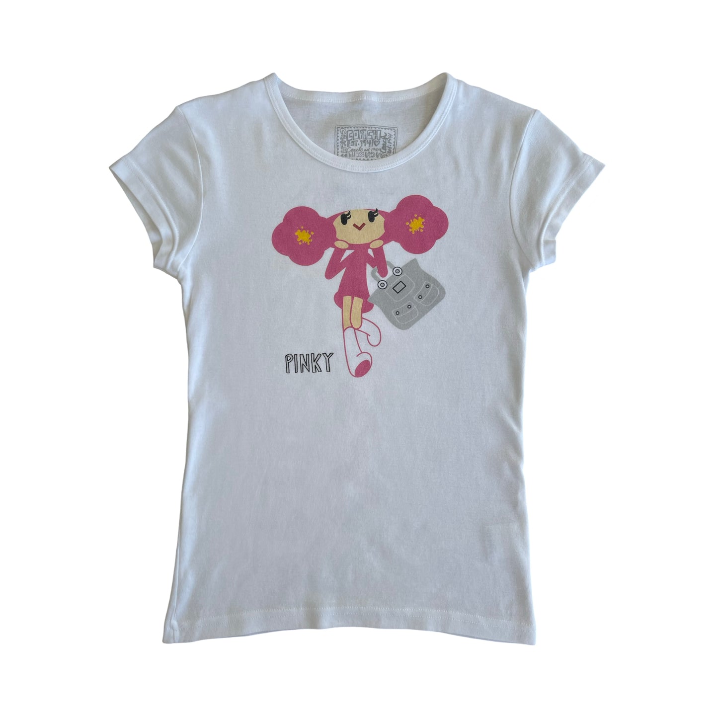 coach poppy pinky baby tee