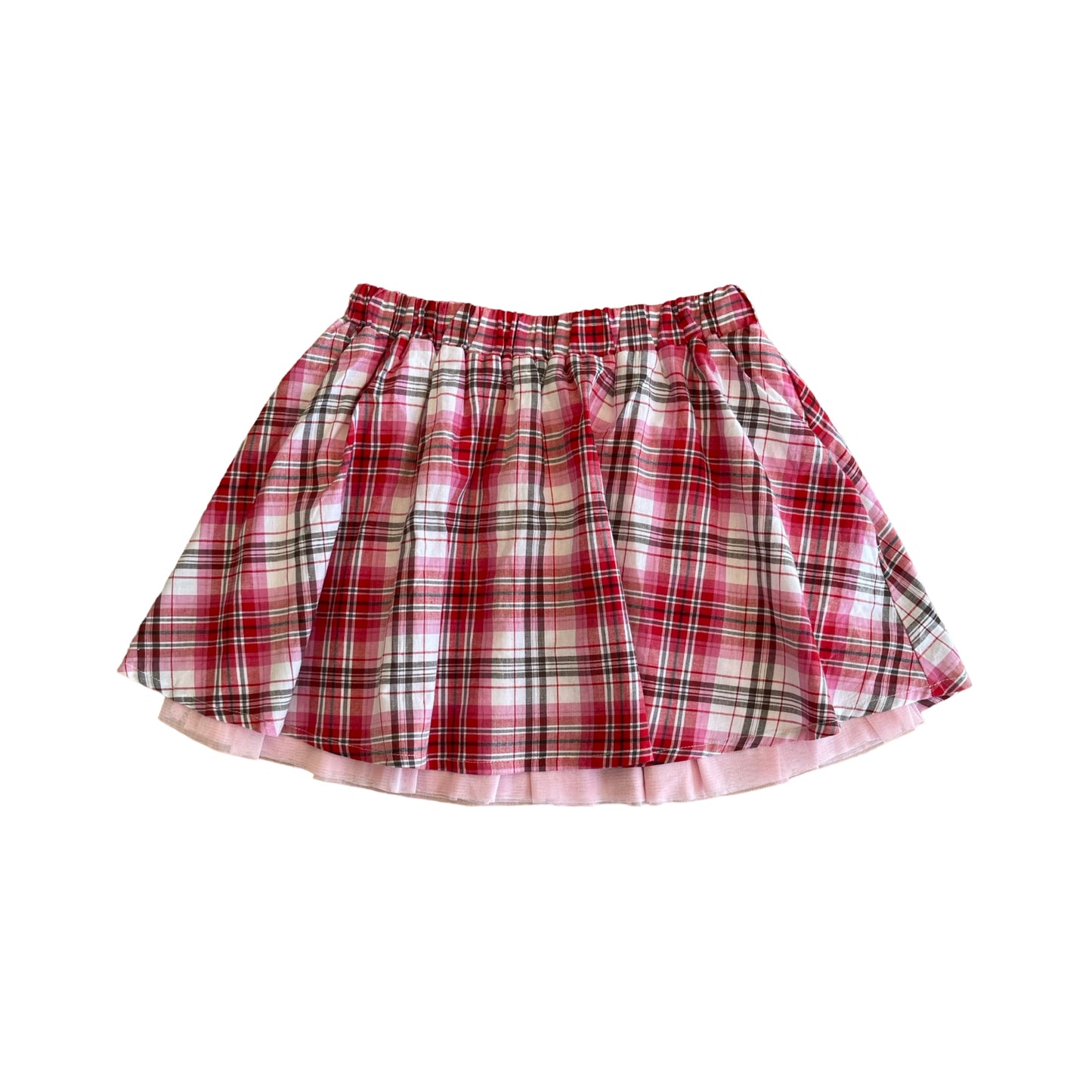 plaid skater skirt