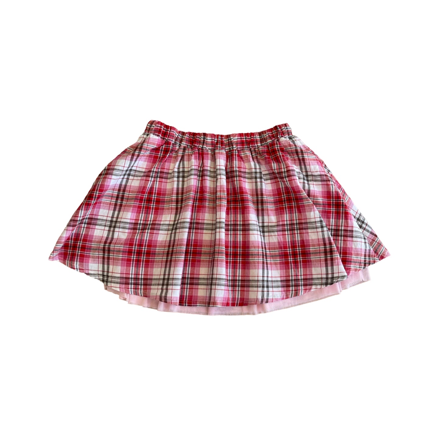 plaid skater skirt