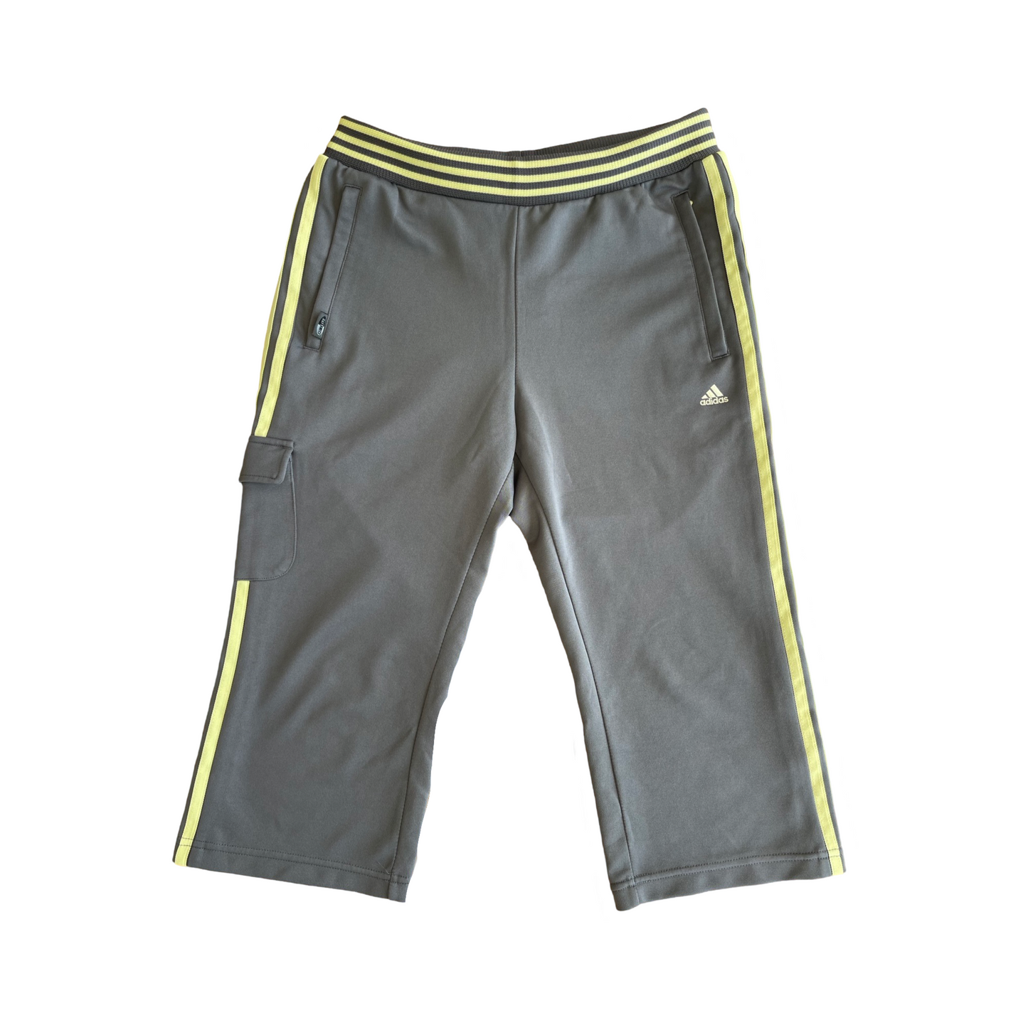 adidas stripe capris