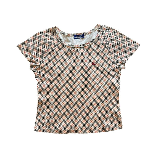 burberry nova check tshirt