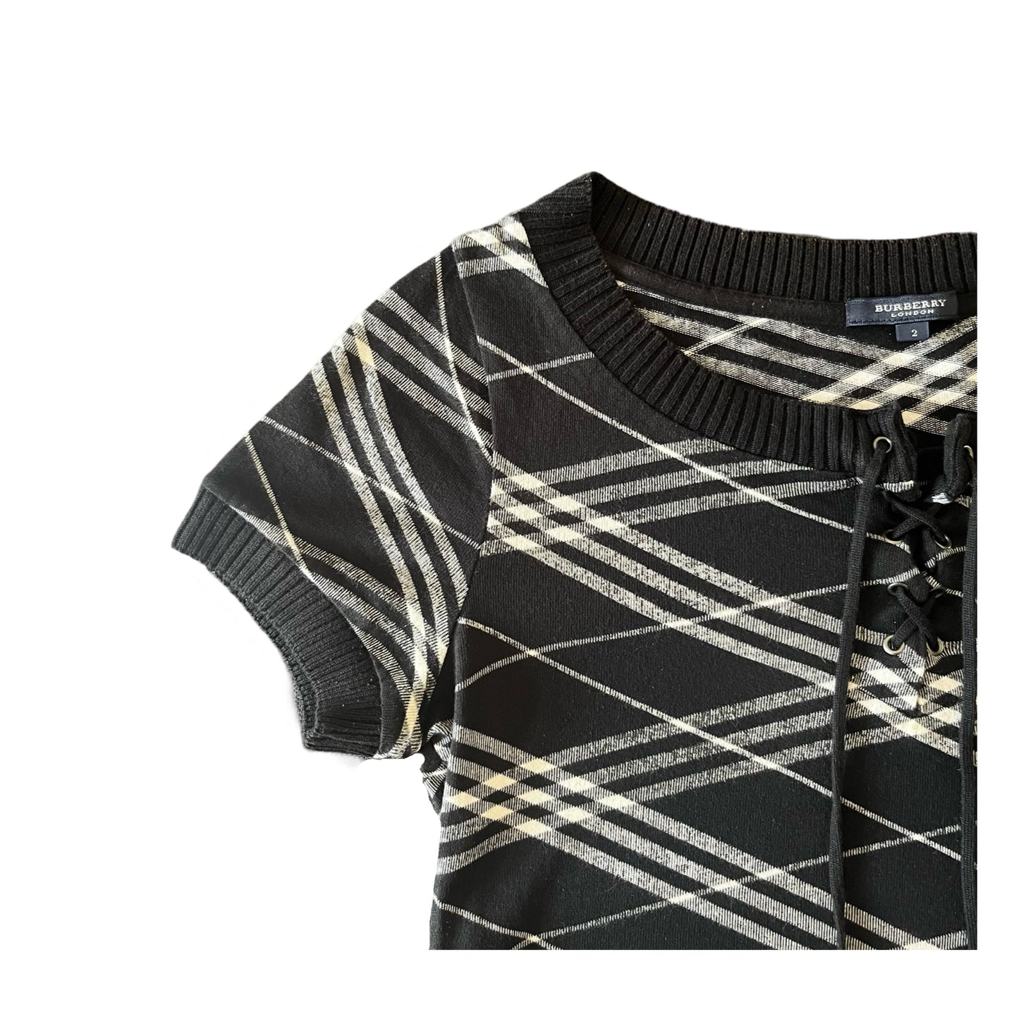 burberry knitted top